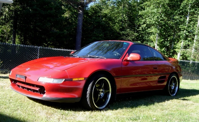 MR2 low, driver's side